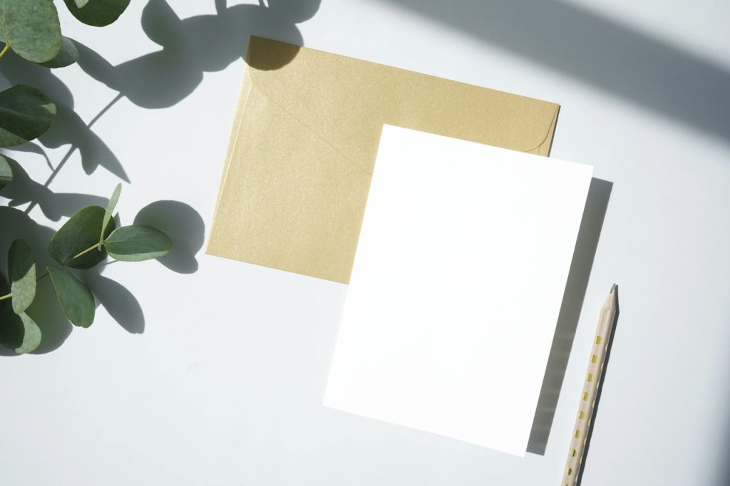Simple Remembrance Mail Card